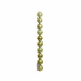 Decoris Shatterproof Baubles Box of 10 Pieces 6cm - Olive Green